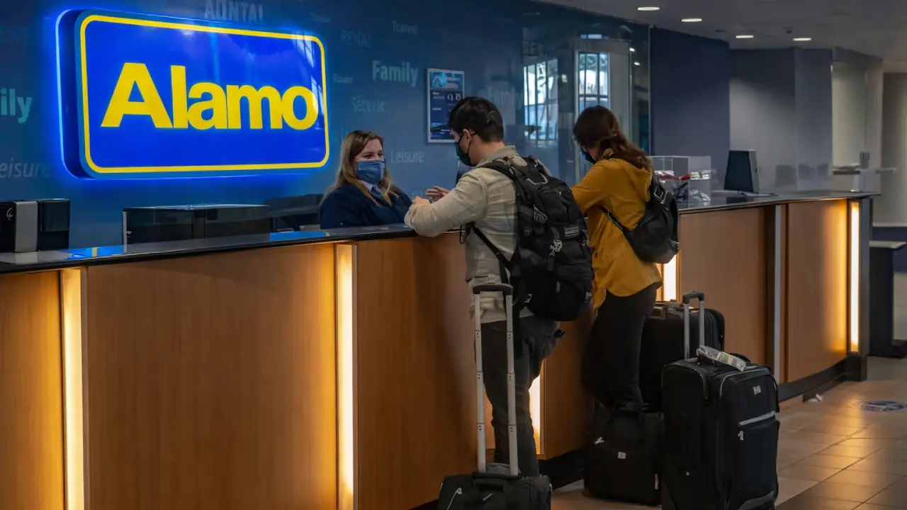 Alamo car rental at Dallas Fort Worth International Airport (DFW)